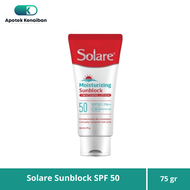 Solare Spf 50 Moisturizing + Whitening Sunscreen 75 Gr