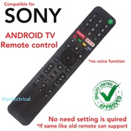 Sony TV Android Remote Control TX500P 49"~65" For Replacement