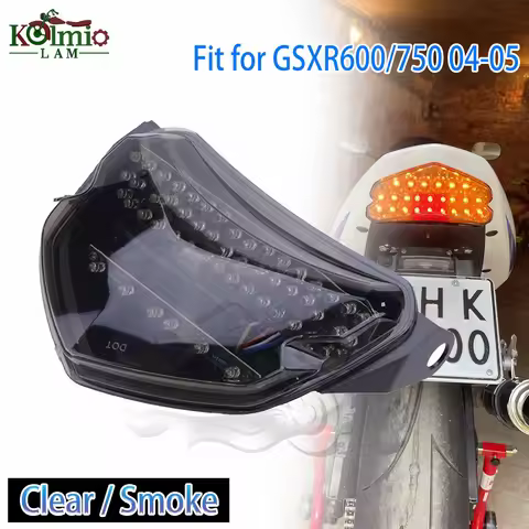 For Suzuki 2004 - 2005 GSXR600 GSXR750 Motorcycle LED Brake Turn Signal Tail Light GSXR 600 GSX-R 75