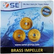 Fan impeller san ei impeller Brass Shimizu ps105 smz 128 135 130BIT as 12mm