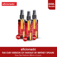 Aficionado Perfume Eau De Parfum F68 Bundle for Women - 85mL x 3pcs