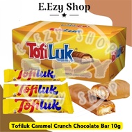 Tofiluk Caramel Crunch Chocolate Bar 10g (48pcs) Per Box