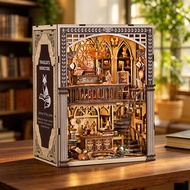 【PPXD】DIY Miniature Doll House Traveler's Book Nook DIY Model House Miniature Handmade Toys DIY Doll