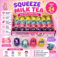 Slime Squeeze Milk Tea Children's Toys Cute, Viral, Super Soft/s Children's & Adult's Toy/s