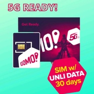 Gomo Sim with 30 Days Unli Data / Gomo Sim 30 gb No Expiry Data Gomo Sim 5g Globe Gomo Sim