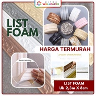 Wall Border List Foam 3D Foam Sticker Wallpaper Dinding List Sticker Wallpaper List Foam