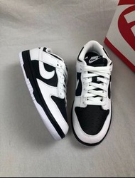 全新有盒Nike Dunk"Reverse Panda” 低幫板鞋 男女同款 白黑