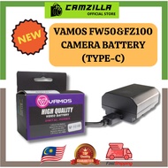 Vamos NP-FW50 & FZ100 USB-C Rechargeable Camera Battery