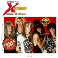 XJumbo GUNS N ROSES Poster #XJFJP318 - size 51 x 75 cm