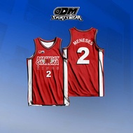 PERSONALIZED GINEBRA GINKINGS RED RETRO FULL SUBLIMATION