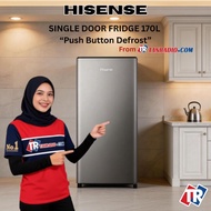 Hisense Peti Sejuk 170L 4 Stars Energy Saving Single Door Fridge Refrigerator 冰箱