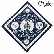 Khăn Bandana Retro Vintage WANTED - Crude VN