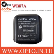 WB87A Battery for Godox AD600 AD600B AD600BM AD600M 9000mAh แบตเตอรี่โกดอก