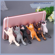 Ditur Cute Cat Mobile Phone Holder Suction Cup Desktop Stand Tablet Stent Kitten Gifts