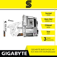GIGABYTE B650 AORUS ELITE AX ICE  AM5  ATX Motherboard