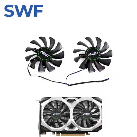 75MM HA8010H12F-Z Cooling Fan For MSI GeForce GTX 1650 SUPER VENTUS XS Graphics Card Cooler Fan