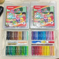 Greebel Crayon 55 Colors Crayon Kids Oil Pastel 55 Halal Edition Greebel Crayon/