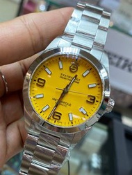 全新 行貨 有門市 STEINHART AUTOMATIC WATCH Ocean 39 Metropole yellow  103-1343 德國品牌 瑞士機芯 瑞士製造