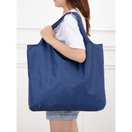 New Arrival Real Shot❤ Thick Large-Capacity Shopping Bag Foldable One-Shoulder Tote Bag Large Waterp