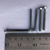 JF M4 X 40 PLUS SCREWDRIVER BOLT M4 FLAT HEAD/ 40 MM LENGTH JF M4X40 MM/ JF DIAMETER 4 MM LENGTH 40 
