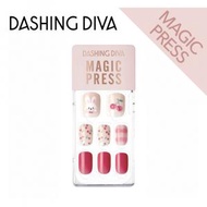 DASHING DIVA - Magic Press 萌兔吃櫻桃 美甲指甲貼片 (NAI-DDV-MDR2W041RR)