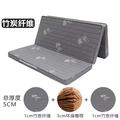Natural Coir mattress coconut palm mattress pad hard coir palm folding mattress children's mattress 