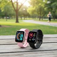 Y68 D20 Smartwatch Bluetooth Heart Rate Tracker Bracelet for Women
