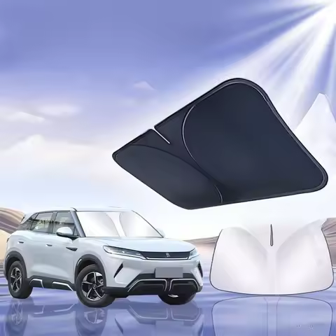 For BYD Atto 2 Yuan UP Car Windshield Sun Shade Blocks UV Ray Reflector Auto Window Visor Shield Cov