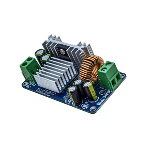 Power Supply Module 9-100V Wide Voltage Input 5V 12V 24V 3-26V Output 5A DC-DC Converter Buck Step-d