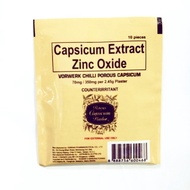 CAPSICUM EXTRA ZINC OXIDE CHILI PLASTER