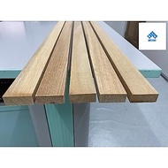 Balau Solid Kayu 1" X 2" X 3 FT (S4S) - Ketam