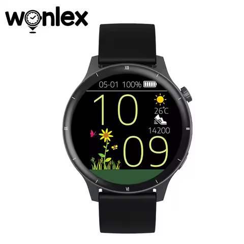 Wonlex V15z Smart Watch for Women - Voice Call, 3D Dynamic Dial, 24H Health Monitor smart watch 100+