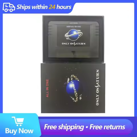 SEGA SATURN ALL-IN-1 SD Card Pseudo KAI Games Video Used with Direct Reading 4M Accelerator Function