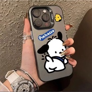 Pachacco Cartoon Anime Cute case iPhone xs max xr 11 12 pro 13 14plus 15 pro max iPhone 7 8 se 13 pro max 12 13 mini casing