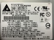 DELTA 台達電 電源供應器(ASUS拆機良品) GPS-350AB A REV:00F