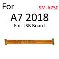 เมนบอร์ดเมนบอร์ดเชื่อมต่อจอแอลซีดีสายเคเบิ้ลยืดหยุ่นสำหรับ Samsung Galaxy A7 A9 2018 A22 A31 A32 A51 A52 A52S A71ชิ้นส่วน A72