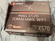 私放散件AM4板MSI MAG X570 Tomahawk WiFi 主機板及 SK Hynix DDR4 記憶體,Antec Case