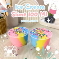 Ice Cream Slime 100ml Patatos Slime Slime Fluffy Slime For Kids