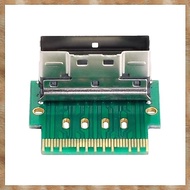 [K U Y G] SFF-8654 4i 38pin 8i 74pin PCI-E Slimline SAS 4.0 Male to Female Extender Adapter Angled T