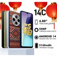 RM 14C 8+256GB | Penghantaran PERCUMA 🚚 & Waranti 1 Tahun | Diskaun Hebat Tahun Baru