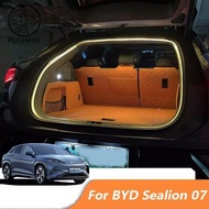 For BYD Sealion 7 Sea lion 07 2024 2025 Rear Trunk Light Tailgate Modification Led Trunk Interior Li