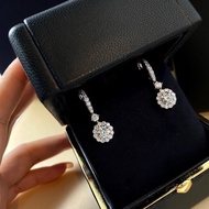 GR @ FF Round Diamond Circumference Set Earrings.