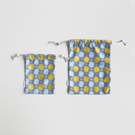 FERN ONLY FERN Bag Travel Drawstring Bag 2-Piece Set/Double Fan FERN eslite eslite