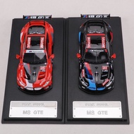 Star Model 1/64 BMW M8 GTE Static Alloy Diecast Car Model Toy Birthday Gift