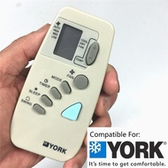 YORK Acson aircond remote control