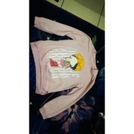 baju sejuk warna pink and purple