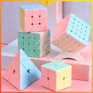 Rubik's Educational Toy Smooth Cube Rotation 2x2/3x3/4x4/5x5 Stickerless Rubiks Magic Cube