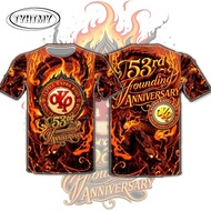 New AKP 1973 t shirt for men 53rd Anniversary T-shirt Full sublimation short-sleeved T-shirt Breatha