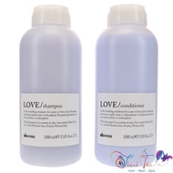 [ NA ] Davines Love Smoothing Shampoo and Conditioner 1000mlx2