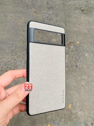ỐP LƯNG DA AIORIA Pixel 7/ Pixel 7 Pro/ Pixel 7A VIỀN CAO SU DẺO HẠN CHẾ BÁM VÂN TAY